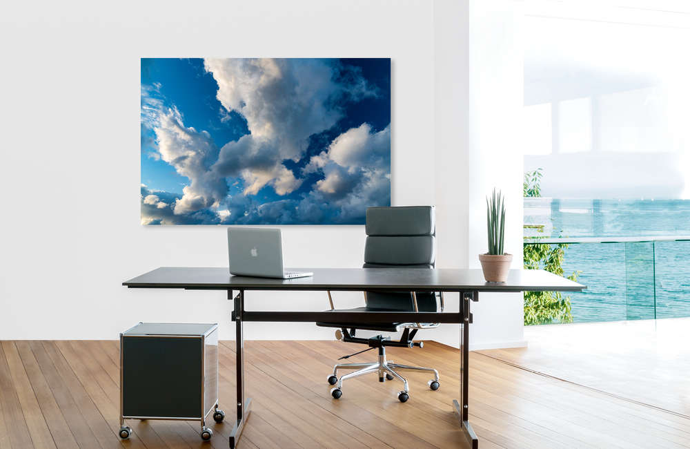 wolken formation 2 &ndash; Akustikbilder und Schallabsorber von SCHALLSAUGER&reg;