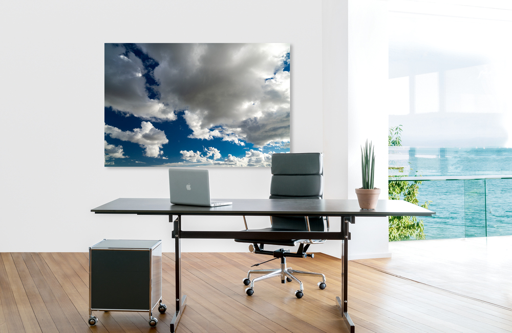 wolken formation 3 &ndash; Akustikbilder und Schallabsorber von SCHALLSAUGER&reg;