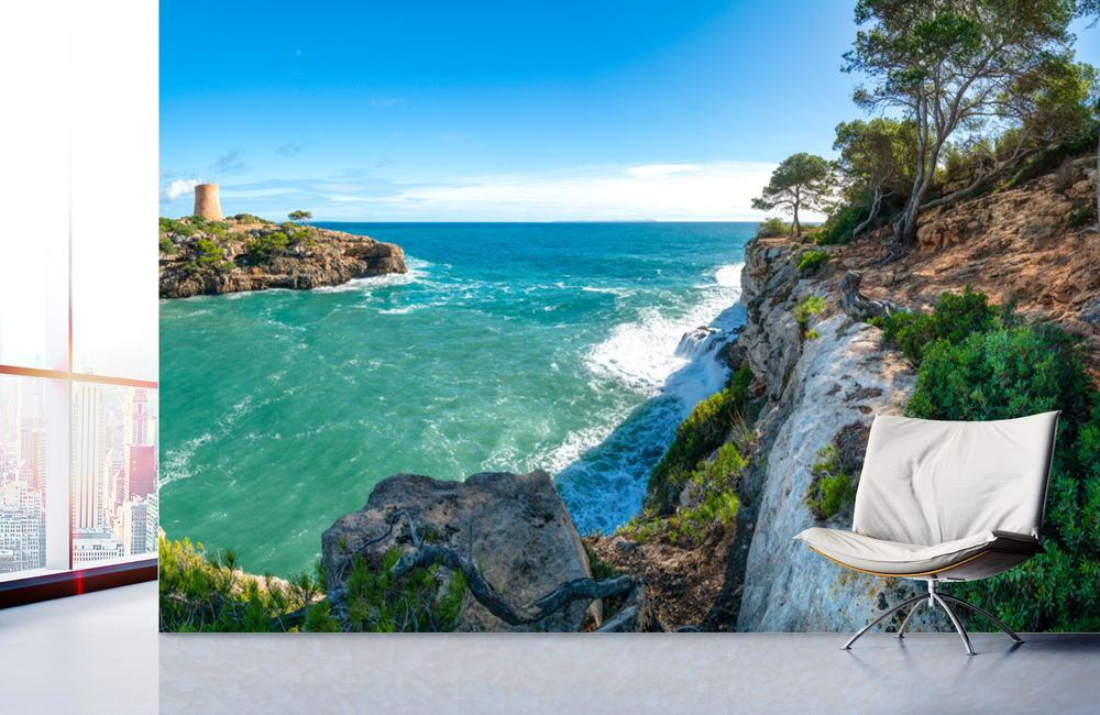 mallorca cala pi 3 &ndash; Akustikbilder und Schallabsorber von SCHALLSAUGER&reg;