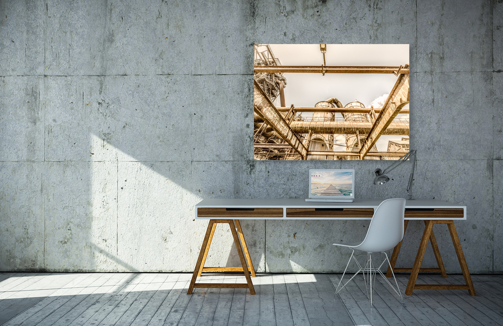 stahlwerk 8 &ndash; Akustikbilder und Schallabsorber von SCHALLSAUGER&reg;