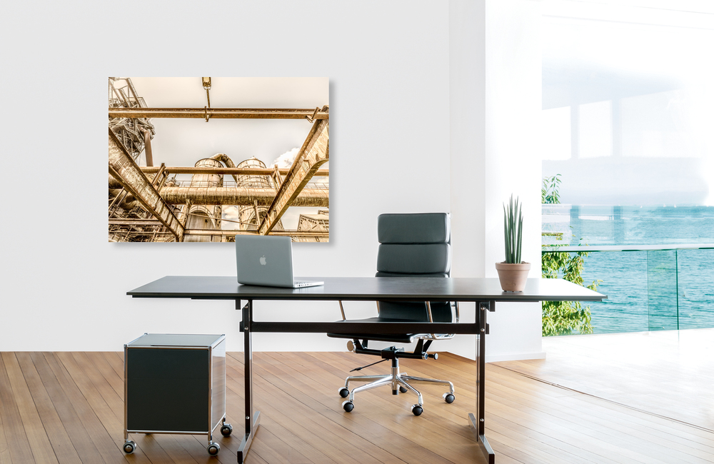 stahlwerk 8 &ndash; Akustikbilder und Schallabsorber von SCHALLSAUGER&reg;