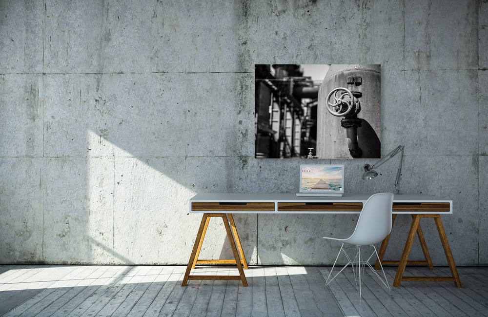 stahlwerk 6 &ndash; Akustikbilder und Schallabsorber von SCHALLSAUGER&reg;