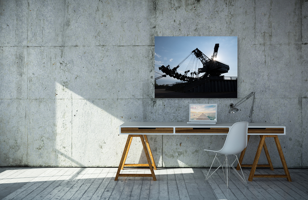 feropolis braunkohle bagger 7 &ndash; Akustikbilder und Schallabsorber von SCHALLSAUGER&reg;