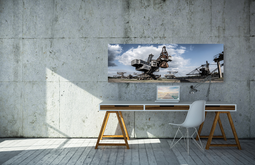 feropolis braunkohle bagger 6 &ndash; Akustikbilder und Schallabsorber von SCHALLSAUGER&reg;