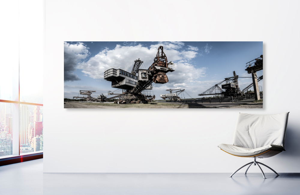 feropolis braunkohle bagger 6 &ndash; Akustikbilder und Schallabsorber von SCHALLSAUGER&reg;