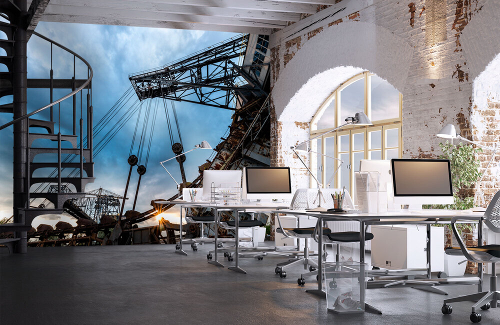 feropolis braunkohle bagger 4 &ndash; Akustikbilder und Schallabsorber von SCHALLSAUGER&reg;