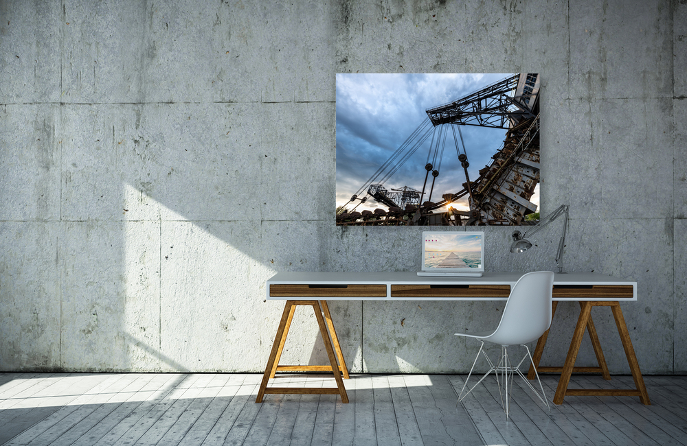 feropolis braunkohle bagger 4 &ndash; Akustikbilder und Schallabsorber von SCHALLSAUGER&reg;