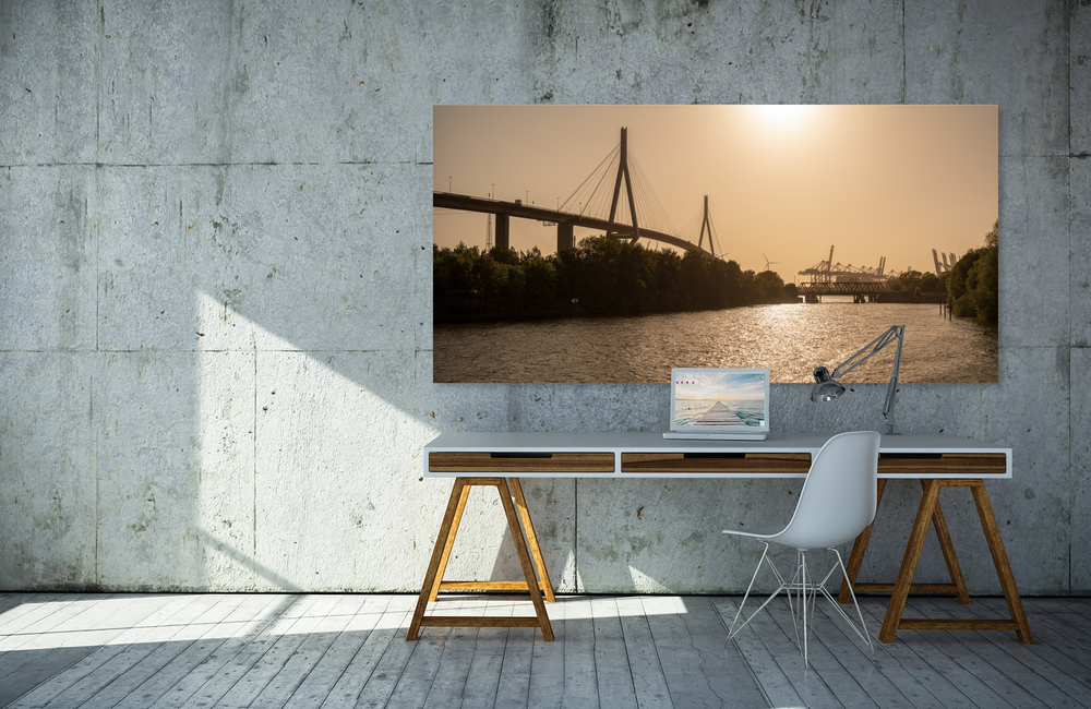 hamburg koehlbrand bruecke &ndash; Akustikbilder und Schallabsorber von SCHALLSAUGER&reg;