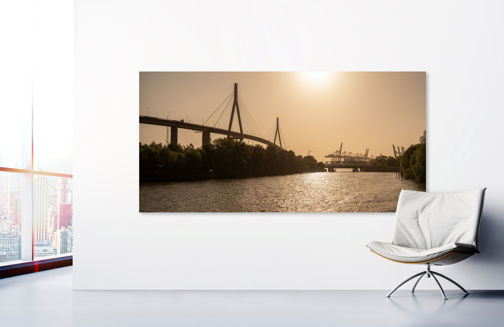 hamburg koehlbrand bruecke &ndash; Akustikbilder und Schallabsorber von SCHALLSAUGER&reg;