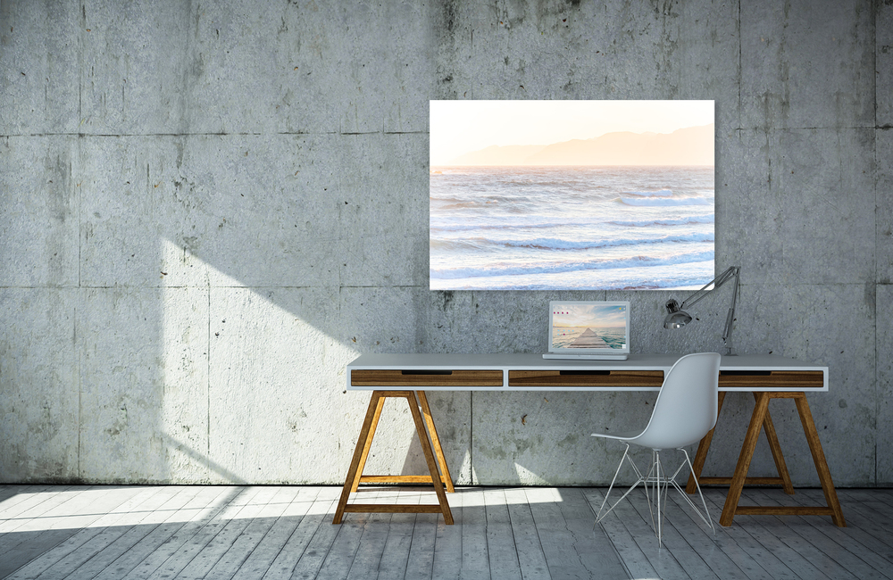 korfu brandung 2 &ndash; Akustikbilder und Schallabsorber von SCHALLSAUGER&reg;