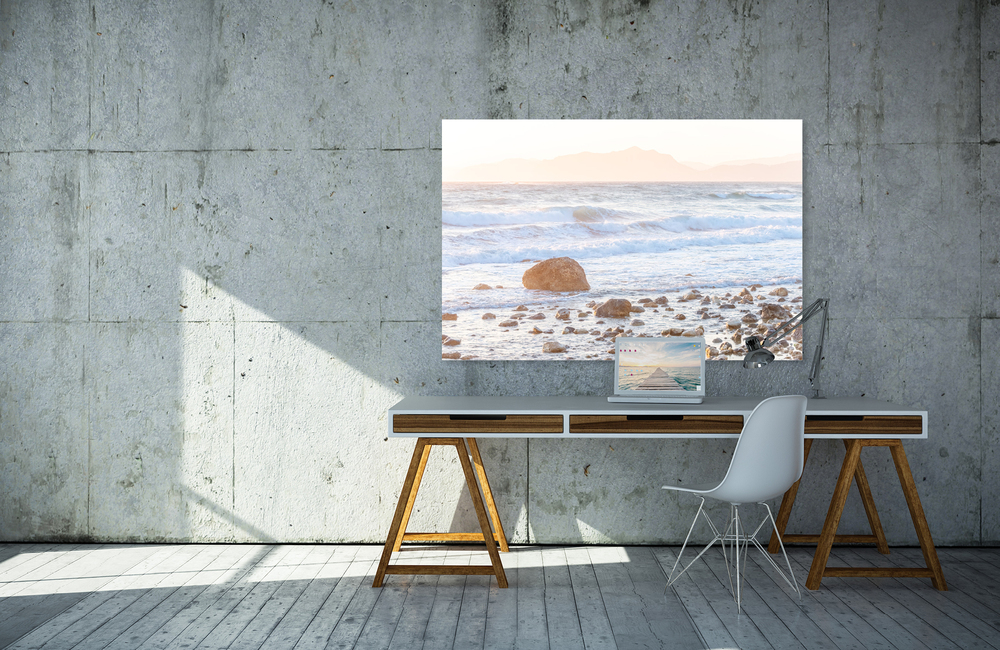 korfu brandung &ndash; Akustikbilder und Schallabsorber von SCHALLSAUGER&reg;