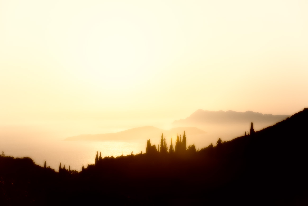 korfu Abendsonne