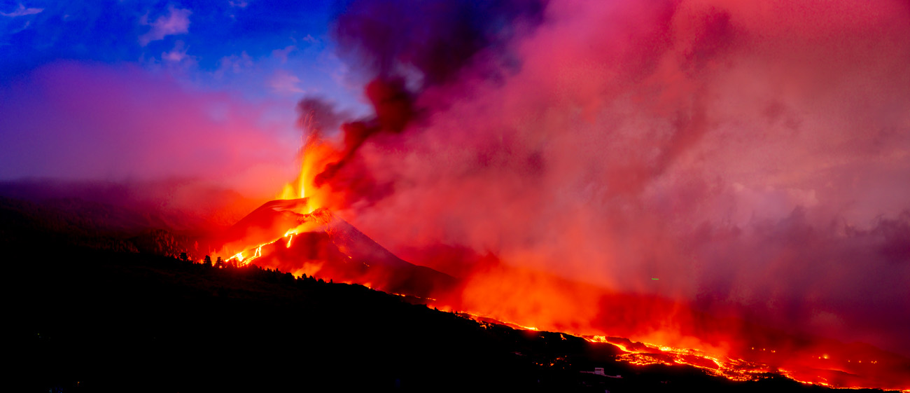 la palma vulkan panorama