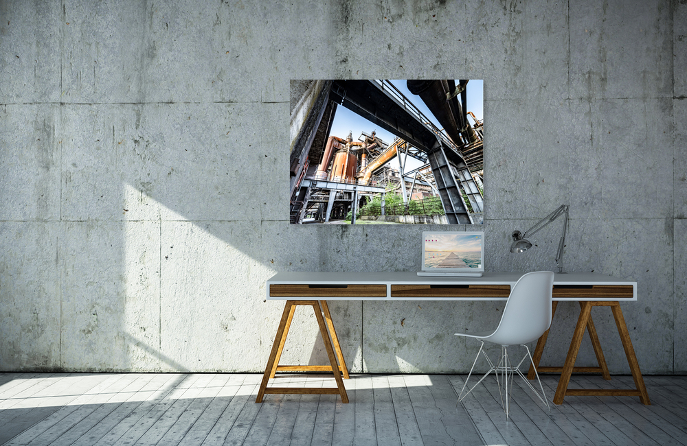 stahlwerk 5 &ndash; Akustikbilder und Schallabsorber von SCHALLSAUGER&reg;