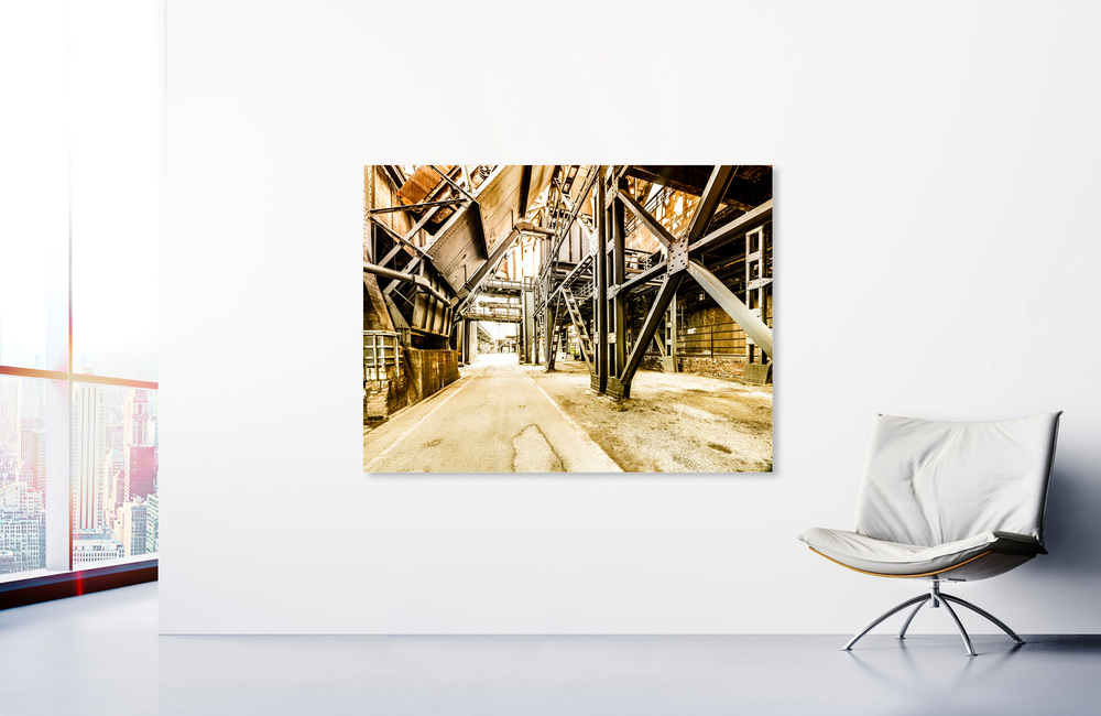 stahlwerk 4 &ndash; Akustikbilder und Schallabsorber von SCHALLSAUGER&reg;