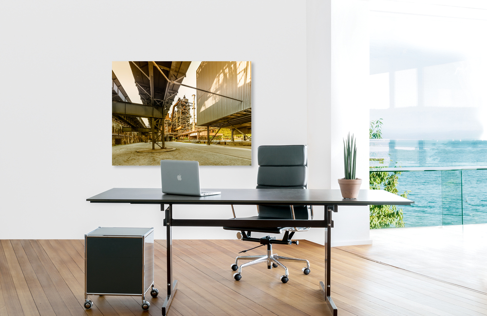 stahlwerk 2 &ndash; Akustikbilder und Schallabsorber von SCHALLSAUGER&reg;