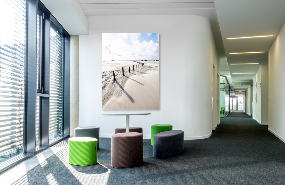 Nordseestrand &ndash; Akustikbilder und Schallabsorber von SCHALLSAUGER&reg;