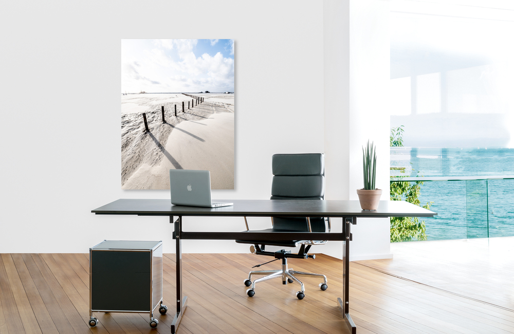 Nordseestrand &ndash; Akustikbilder und Schallabsorber von SCHALLSAUGER&reg;