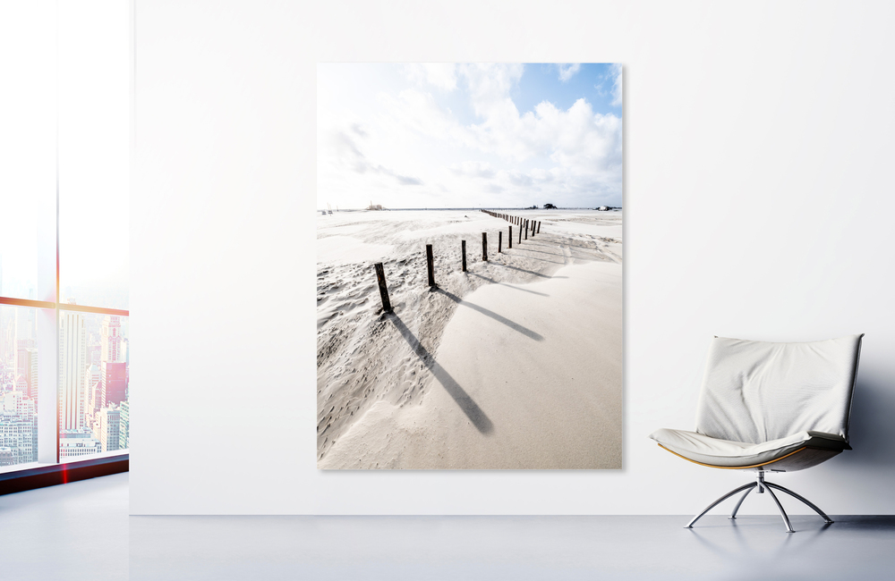 Nordseestrand &ndash; Akustikbilder und Schallabsorber von SCHALLSAUGER&reg;