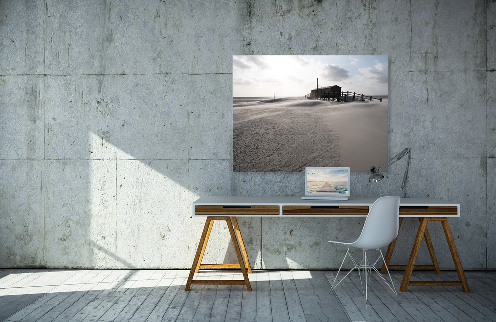 Strandhaus &ndash; Akustikbilder und Schallabsorber von SCHALLSAUGER&reg;