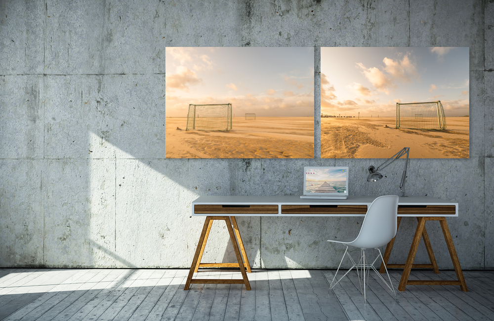 tor zur nordsee &ndash; Akustikbilder und Schallabsorber von SCHALLSAUGER&reg;