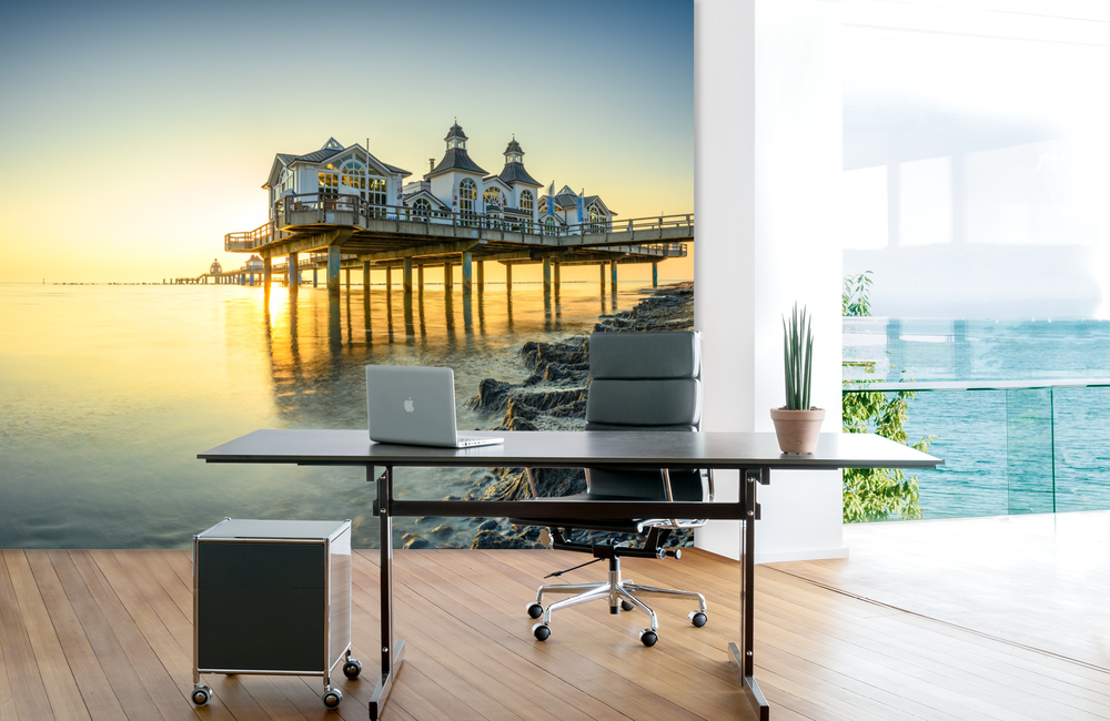 seebr&uuml;cke sellin &ndash; Akustikbilder und Schallabsorber von SCHALLSAUGER&reg;