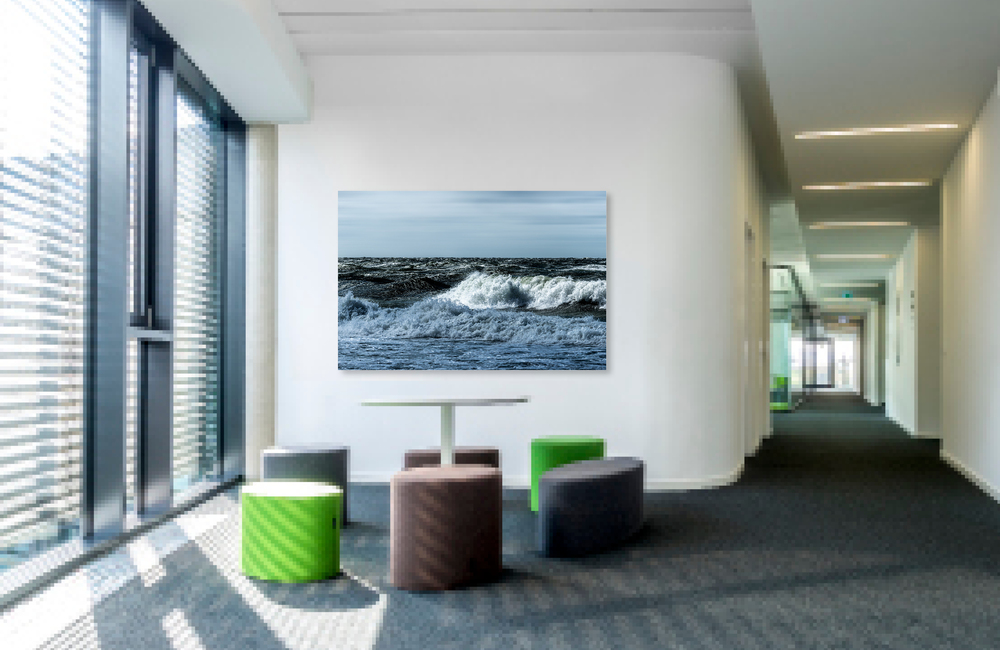 meereswelle &ndash; Akustikbilder und Schallabsorber von SCHALLSAUGER&reg;