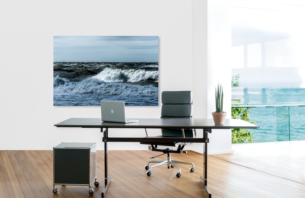 meereswelle &ndash; Akustikbilder und Schallabsorber von SCHALLSAUGER&reg;