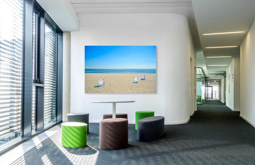 Sylt Strandk&ouml;rbe  &ndash; Akustikbilder und Schallabsorber von SCHALLSAUGER&reg;