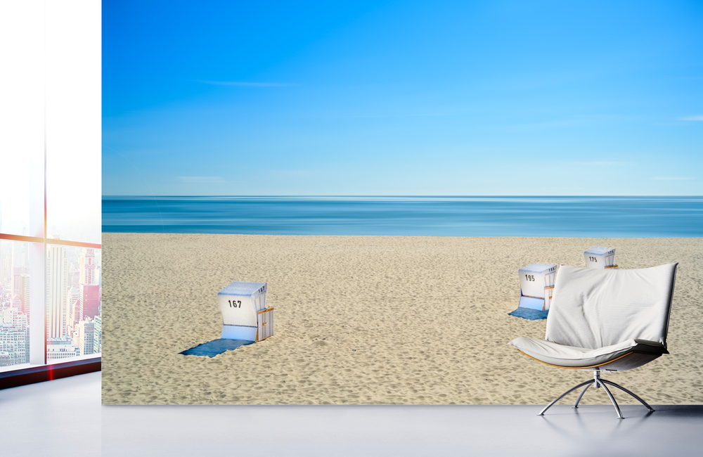 Sylt Strandk&ouml;rbe  &ndash; Akustikbilder und Schallabsorber von SCHALLSAUGER&reg;