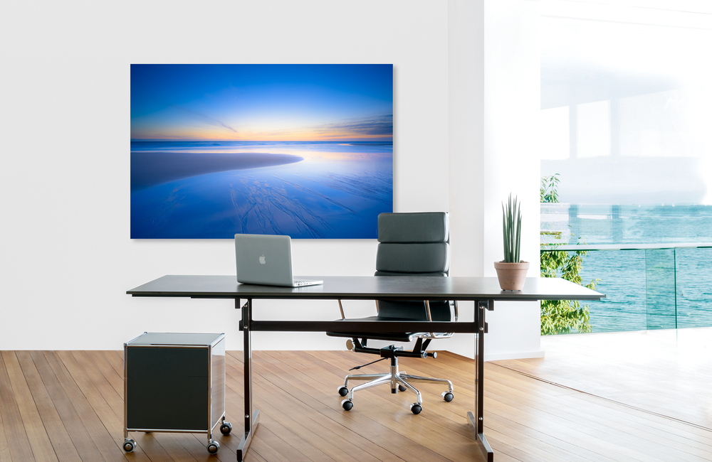 Strand impression 6 &ndash; Akustikbilder und Schallabsorber von SCHALLSAUGER&reg;