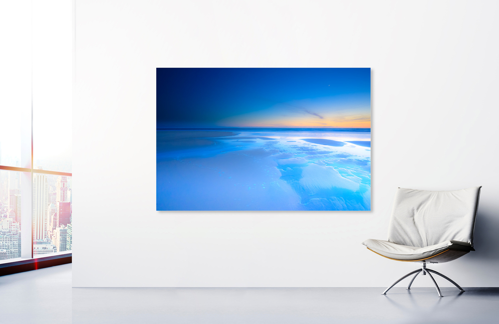 Strand impression 5 &ndash; Akustikbilder und Schallabsorber von SCHALLSAUGER&reg;