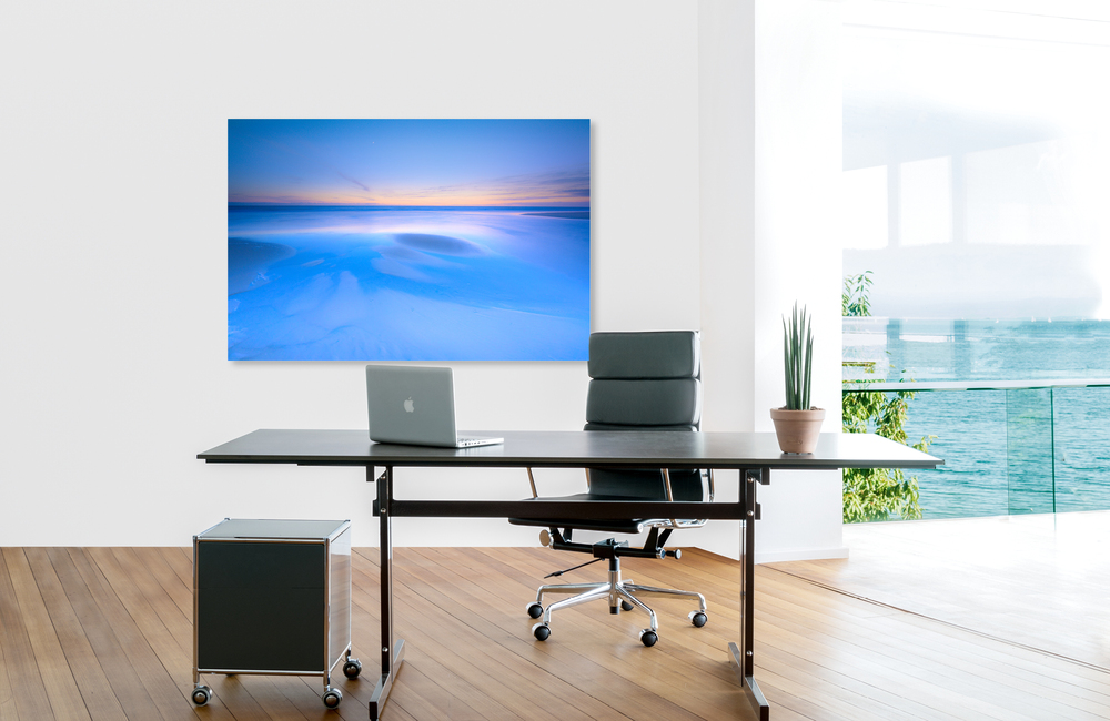 Strand impression 3 &ndash; Akustikbilder und Schallabsorber von SCHALLSAUGER&reg;