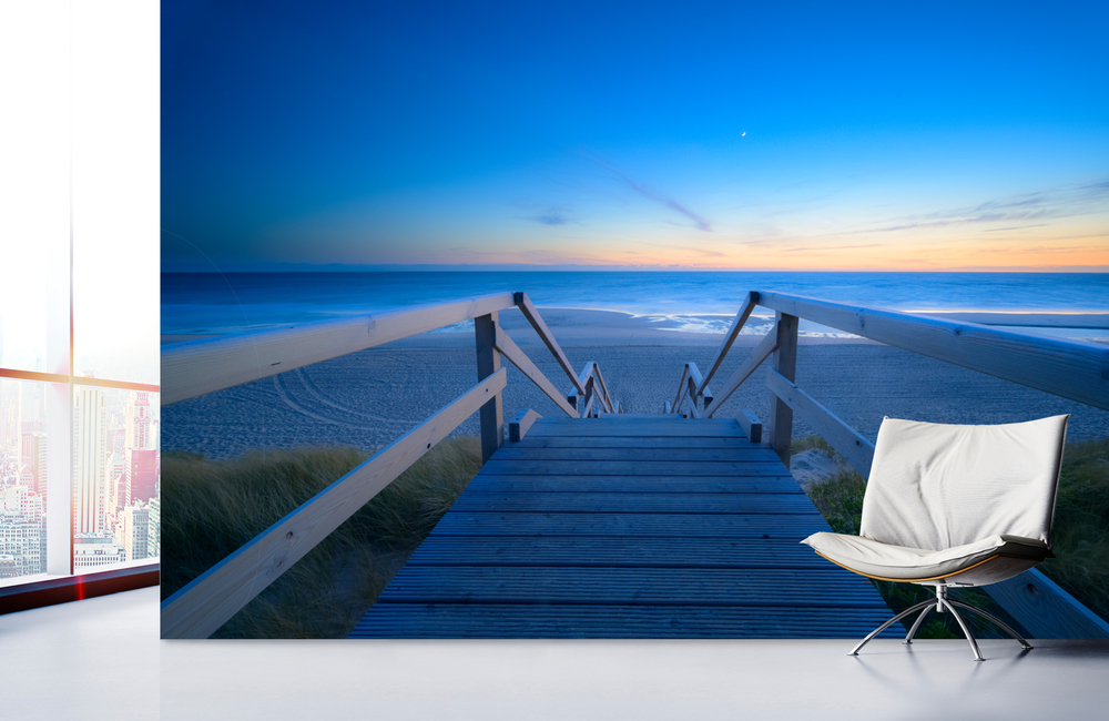 Strand impression 2 &ndash; Akustikbilder und Schallabsorber von SCHALLSAUGER&reg;