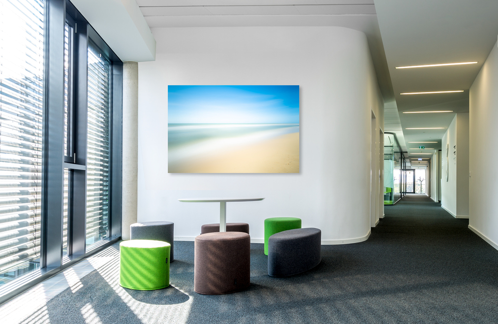 Strand impression &ndash; Akustikbilder und Schallabsorber von SCHALLSAUGER&reg;