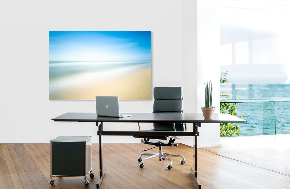 Strand impression &ndash; Akustikbilder und Schallabsorber von SCHALLSAUGER&reg;