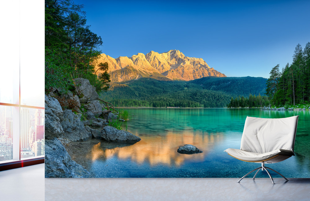 alpen eibsee &ndash; Akustikbilder und Schallabsorber von SCHALLSAUGER&reg;