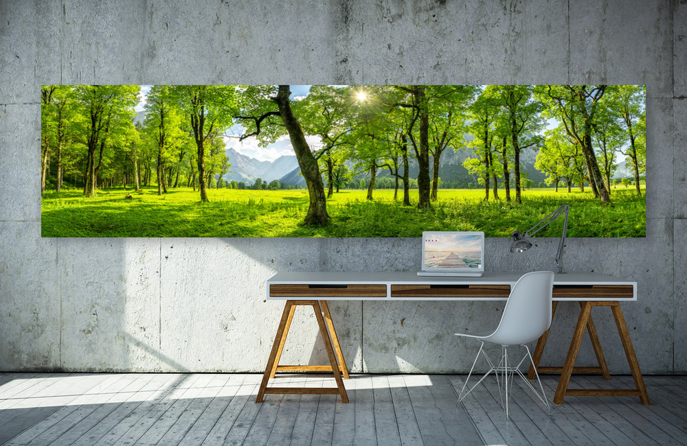 gro&szlig;er ahornboden &ndash; Akustikbilder und Schallabsorber von SCHALLSAUGER&reg;