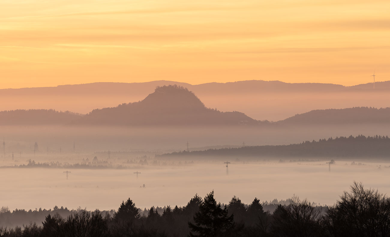 hegau nebelmeer &ndash; Akustikbilder und Schallabsorber von SCHALLSAUGER&reg;