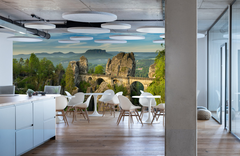 Elbsandsteingebirge Bastei &ndash; Akustikbilder und Schallabsorber von SCHALLSAUGER&reg;