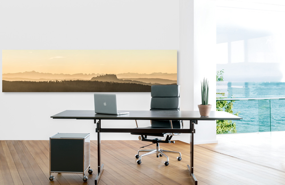 hohentwiel alpenblick &ndash; Akustikbilder und Schallabsorber von SCHALLSAUGER&reg;