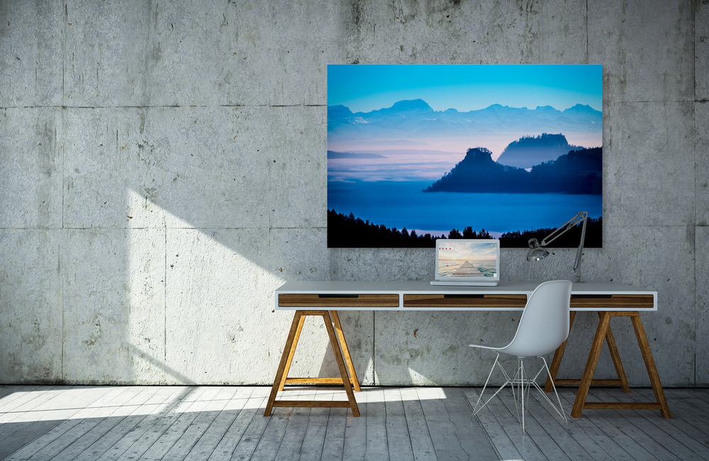 hegau abstrakt &ndash; Akustikbilder und Schallabsorber von SCHALLSAUGER&reg;