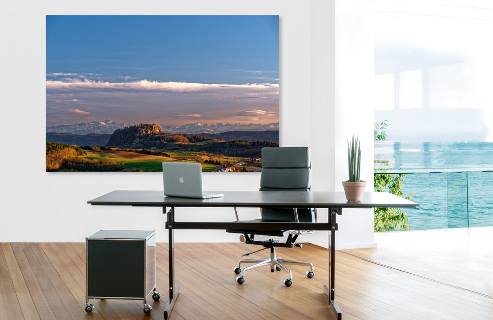 hohentwiel alpenblick &ndash; Akustikbilder und Schallabsorber von SCHALLSAUGER&reg;