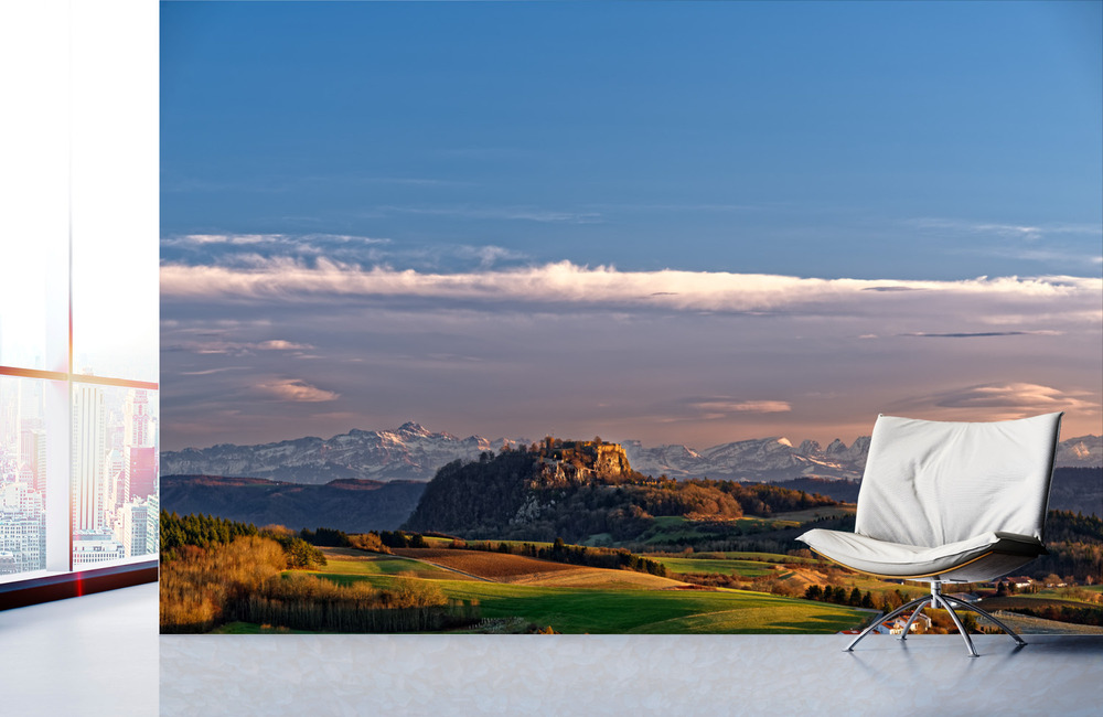 hohentwiel alpenblick &ndash; Akustikbilder und Schallabsorber von SCHALLSAUGER&reg;