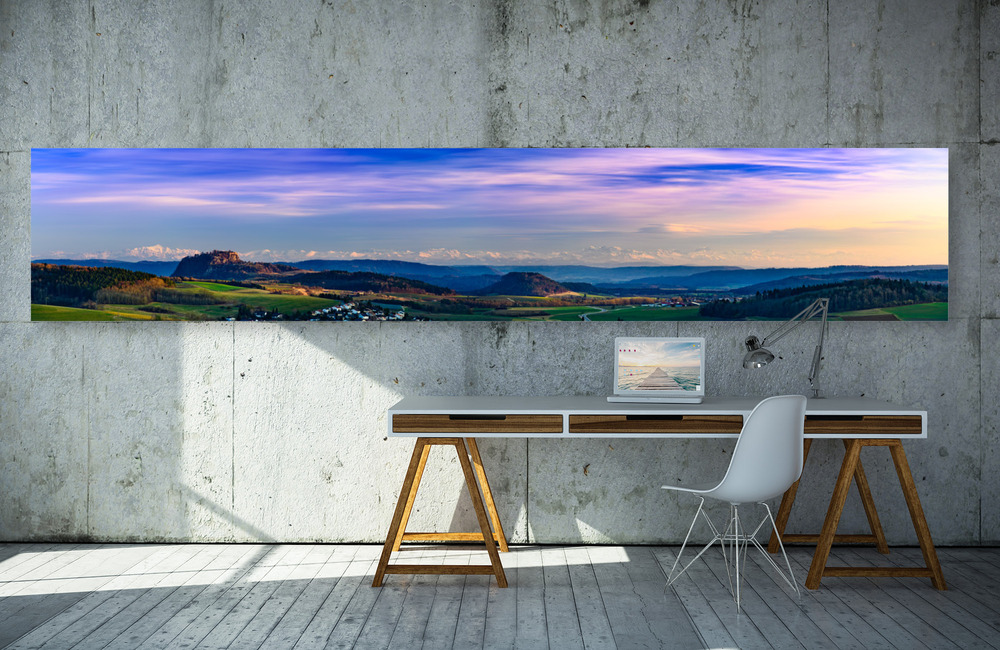 hohentwiel alpenblick &ndash; Akustikbilder und Schallabsorber von SCHALLSAUGER&reg;