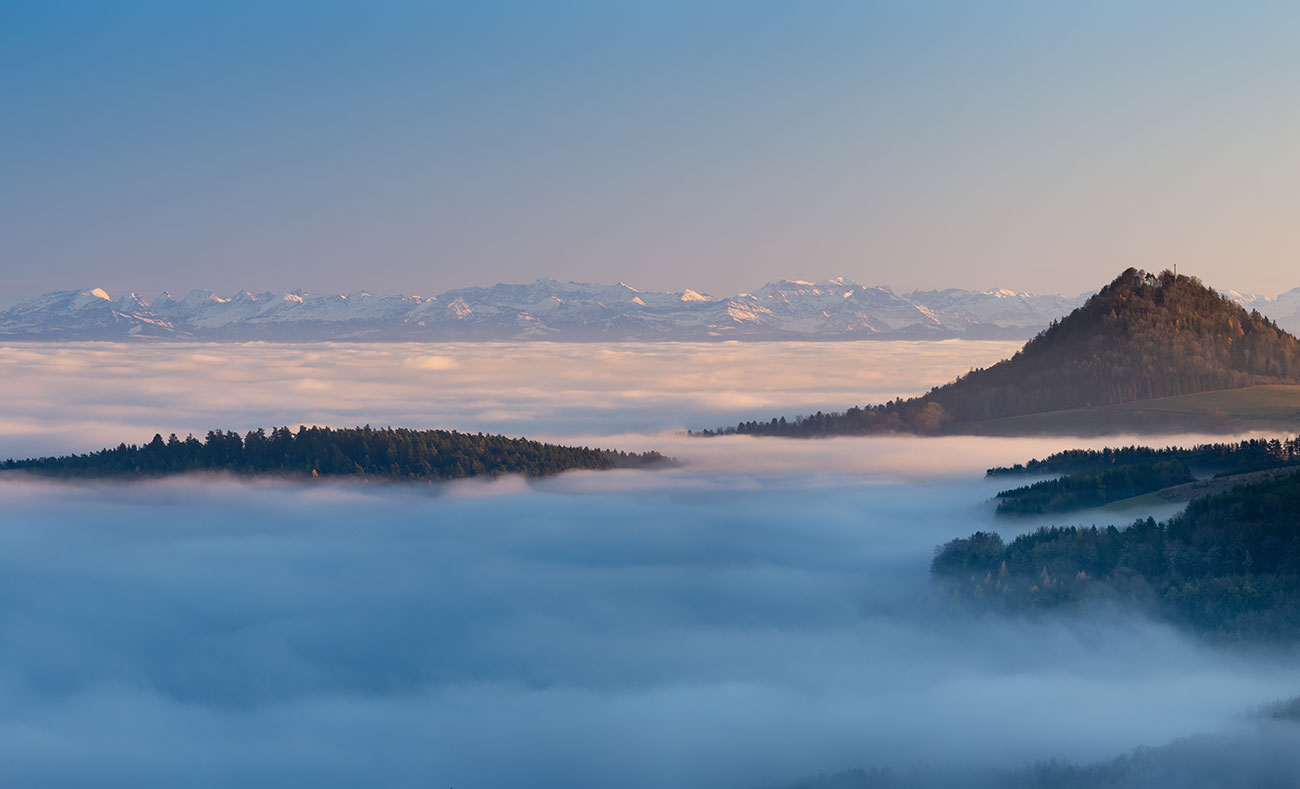 hegaublick nebelmeer &ndash; Akustikbilder und Schallabsorber von SCHALLSAUGER&reg;