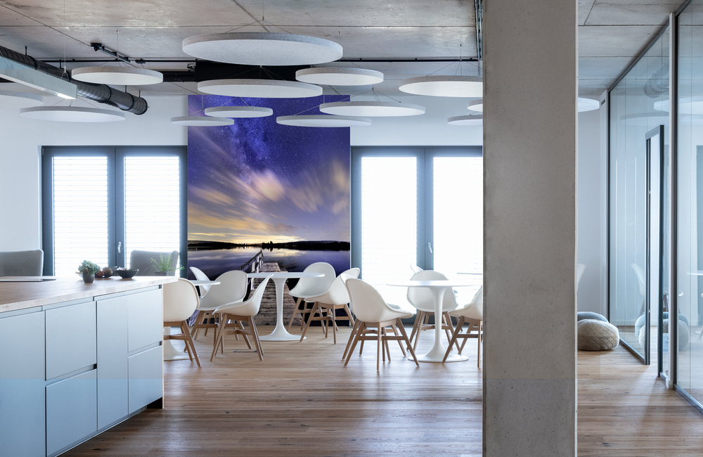 nachtsteg &ndash; Akustikbilder und Schallabsorber von SCHALLSAUGER&reg;