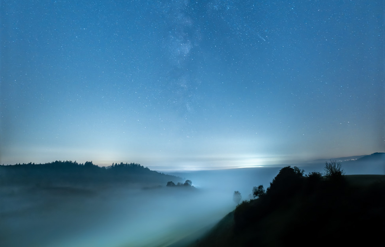 milchstrasse tannenberg &ndash; Akustikbilder und Schallabsorber von SCHALLSAUGER&reg;