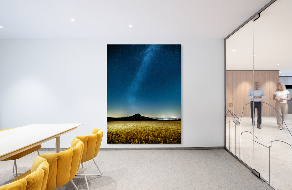 milchstrasse &ndash; Akustikbilder und Schallabsorber von SCHALLSAUGER&reg;