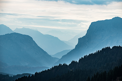 Akustikbilder Bergwelt &ndash; SCHALLSAUGER&reg; Licht und Akustik